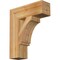 Ekena Millwork Imperial Block Rough Sawn Bracket, Western Red Cedar, 6"W x 20"D x 24"H BKT06X20X24IMP05RWR - alternate 1